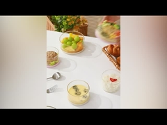 2024 Nuova cucina Contenitori ermetici per alimenti Microonde Sicuri Alto Borosilicato Scatola da pranzo in vetro